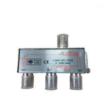 Divisor Cabo Coaxial Blindado Aubor 3X75 Digital 2050Mhz Divisor Cabo Coaxial Blindado Aubor 3X75 Digital 2050Mhz