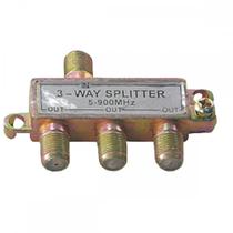 Divisor Cabo Coaxial Interneed 3X75 - 12047 ./ Kit Com 10 Peças Divisor Cabo Coaxial Interneed 3X75 - 12047 ./ Kit Com 10 Peças