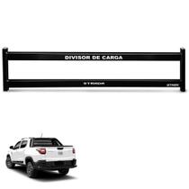 Divisor Cargas Caçamba Fiat Strada 2021 a 2023 Preto