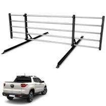 Divisor Cargas Caçamba Fiat Toro 2016 a 2026 em Aluminio