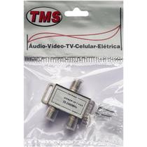 Divisor Coaxial Blindado De Alta Frequência Com 4 Saídas