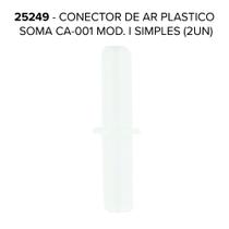 Divisor Conector De Ar Plástico Soma Ca-001 Simples - 2un