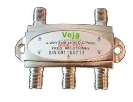 Divisor De 1/4 Satellite Alta Freqüência 900 - 2150 Mhz