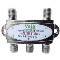 Divisor De 1para 4 saídas Satellite Alta Freqüência 900 2150 Mhz