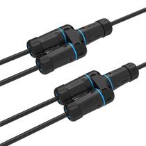 Divisor de acoplador RJ45 impermeável ZUZONG IP68 para Ethernet