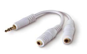 Divisor de alto-falantes e fones de ouvido Belkin Standard White