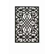 Divisor de Ambiente Cobogó MDF M0001 29x19cm Preto Divisor de Ambiente Cobogó MDF M0001 29x19cm Preto