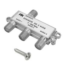 Divisor de antena 1 entrada 3 saidas 5-900 mhz Divisor de antena 1 entrada 3 saidas 5-900 mhz