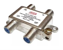 Divisor de Antena 1x3 Blindado 1 Giga 5-1002MHz PCT-1000 3WB