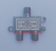 DIVISOR DE ANTENA 2 SAIDAS spliter 5-900MHZ
