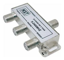 Divisor De Antena 3 Saidas 1 Entrada Universal Uhf Vhf Digital A Cabo