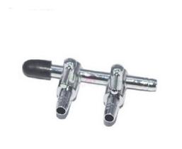 Divisor De Ar Ad-002 Metal Duplo para Mangueira 4mm Boyu Jad