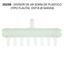 Divisor De Ar Soma De Plástico Flauta Dvp-08 (8 Saídas) Divisor De Ar Soma De Plástico Flauta Dvp-08 (8 Saídas)