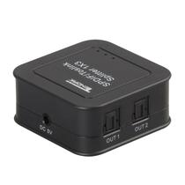 Divisor de áudio óptico digital Tendak SPDIF/Toslink 1x3