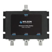 Divisor de banda larga de 3 vias Wilson Electronics 850035, preto