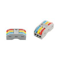 Divisor de Cabo Universal Compacto - 20 Peças - Conector Push-in