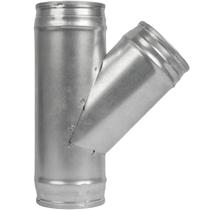 Divisor de duto de 4 a 45 graus 4" para ventilador de exaustão