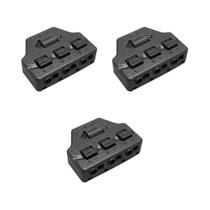 Divisor De Fios De Baixa Tensão 6/3 Portas, Bloco De Distribuição De Conexão Rápida Para Iluminação