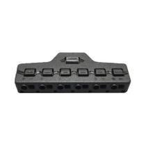 Divisor De Fios De Baixa Tensão De 6 Portas, Bloco De Distribuição De Conexão Rápida Para Iluminação Divisor De Fios De Baixa Tensão De 6 Portas, Bloco De Distribuição De Conexão Rápida Para Iluminação