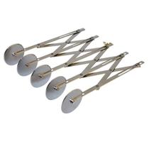 Divisor de Massa Winco Winware com 5 Rodas de Aço Inoxidável