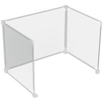 Divisor de Mesa Transparente Lurrose Painel de Privacidade 30 cm Divisor de Mesa Transparente Lurrose Painel de Privacidade 30 cm