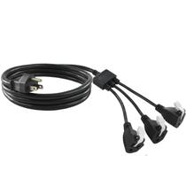 Divisor de potência Conntek 05361 1 a 3 com Snap Pop 1,9 m