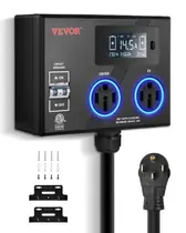 Divisor de potência VEVOR NEMA para secador e EV 240V 44A/40A