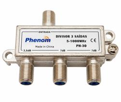 Divisor De Sinal 3 Saidas Antena Tv Digital 1 Ghz Uhf Cabo Divisor De Sinal 3 Saidas Antena Tv Digital 1 Ghz Uhf Cabo