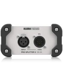 Divisor de Sinal Klark Teknik PRO SPLITTER 2 DS 20 Passivo