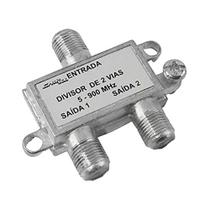 Divisor De Sinal Para Antena 2 Vias - 5-900 Mhz - Pix