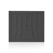 Divisor de Talher Para Gavetas 10 Nichos 60,8x49,8cm Cor Prata
