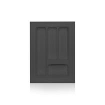 Divisor de Talher Para Gavetas 4 Nichos 31,4x46,5cm Cor Prata