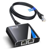 Divisor Ethernet NEWCARE 1 para 2 RJ45 Duplo 1000 Mbps