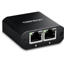 Divisor Ethernet TRENDnet TEG-102S Gigabit de 2 portas com USB-C