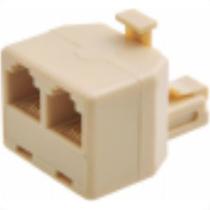 Divisor Femea Dupla Para Plug Rj11 874 - Kit C/10