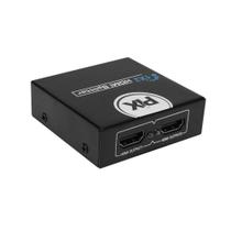 Divisor HDMI 1 Entrada e 2 Saídas 1.4 Pix 075-0811 Compativel Para TV 3D - Pix