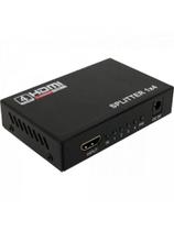 Divisor HDMI 1 Entrada X 4 Saídas Preto Storm