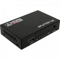 Divisor Hdmi 1 Entrada x 4 Saídas Preto Storm