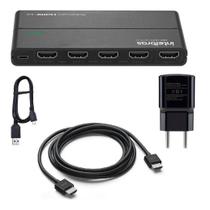 Divisor Hdmi 1x4 Intelbras Bivolt Full Hd 4k 2.0v Splitter Divisor Hdmi 1x4 Intelbras Bivolt Full Hd 4k 2.0v Splitter