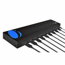 Divisor HDMI OREI 1 em 8 saídas 4K @30Hz com gerenciamento EDID