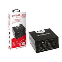 Divisor Hdmi Pix 1.3.1 1 Entrada X2 Saídas Divisor Hdmi Pix 1.3.1 1 Entrada X2 Saídas