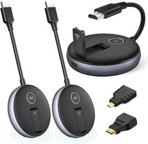 Divisor HDMI sem fio YAOMAISI G9R com 1 transmissor e 2 receptores