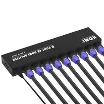 Divisor HDMI TCNEWCL 1 em 8 saídas 4K @30Hz Powered