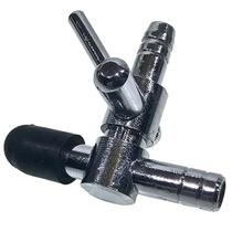 Divisor metal para ar ou liquido mangueira 5mm com regulagem Divisor metal para ar ou liquido mangueira 5mm com regulagem