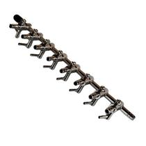 Divisor ou registro metal compressor ar aquario 8 saídas 5mm