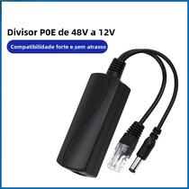 Divisor POE 100M 48V Para 12V 1.2A Módulo De Injeção De Energia Para Câmera De Vídeo Para Câmera IP