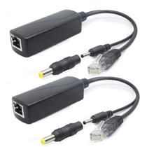 Divisor PoE ANVISION 5V 2.4A 12W para câmera IP, pacote com 2 Divisor PoE ANVISION 5V 2.4A 12W para câmera IP, pacote com 2