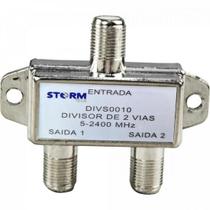 Divisor Satélite 1/2 5-2400 MHz Storm - DEZ / 10 F002