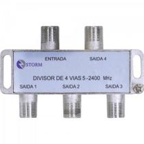 Divisor Satélite 1/4 5-2400 MHz Storm - PCT / 10 F002