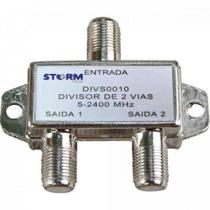 Divisor Satélite Storm 1/2 5-2400 Mhz Dez /10 Divisor Satélite Storm 1/2 5-2400 Mhz Dez /10